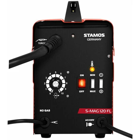 HELLOSHOP26 Poste à Souder MIG/MAG Sans Gaz - 120 A 2 HELLOSHOP26 Poste à Souder MIG/MAG Sans Gaz - 120 A – Image 2