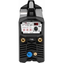 Poste À Souder À L'Arc MMA Onduleur IGBT Inverter Alu 200A 230V TIG AC/DC Stamos - Noir, Argent -Soudure à l'arc Soldes 31650347 5