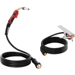 STAMOS Poste À Souder À L'Arc MIG MAG MMA FCAW IGBT Inverter 250A Option TIG Liftarc - Noir, Blanc -Soudure à l'arc Soldes 31650350 4