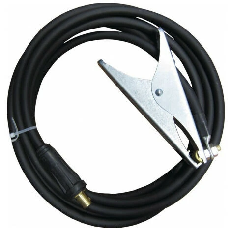 FP Câble De Masse Surmoulé 200 A Longueur.5m D-Ø 25 Mm² Fiche KS 50 Caoutchouc 1 FP Câble De Masse Surmoulé 200 A Longueur.5m D-Ø 25 Mm² Fiche KS 50 Caoutchouc