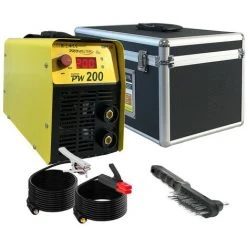 Poste à Souder à L'arc Inverter Numérique PW200 PROWELTEK Accessoires Coffre Métal Luxe