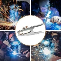 Pince De Masse, Pince Soudure,Betterlife 2 Pince De Terre De Soudage, Fait De Fer + Laiton, Solide Et Durable, Matériel De Soudage Professionnel, Pour La Plupart Des Machines à Souder (500A) 9 Pince De Masse, Pince Soudure,Betterlife 2 Pince De Terre De Soudage, Fait De Fer + Laiton, Solide Et Durable, Matériel De Soudage Professionnel, Pour La Plupart Des Machines à Souder (500A) -Soudure à l'arc Soldes 45785300 5