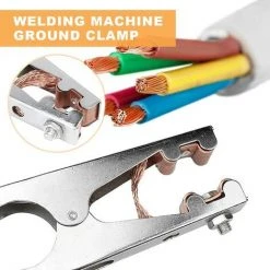 ECHOO Pince De Masse, Pince Soudure, 1 Pince De Terre De Soudage, Fait De Fer + Laiton, Solide Et Durable, Matériel De Soudage Professionnel 8 ECHOO Pince De Masse, Pince Soudure, 1 Pince De Terre De Soudage, Fait De Fer + Laiton, Solide Et Durable, Matériel De Soudage Professionnel -Soudure à l'arc Soldes 46956786 4