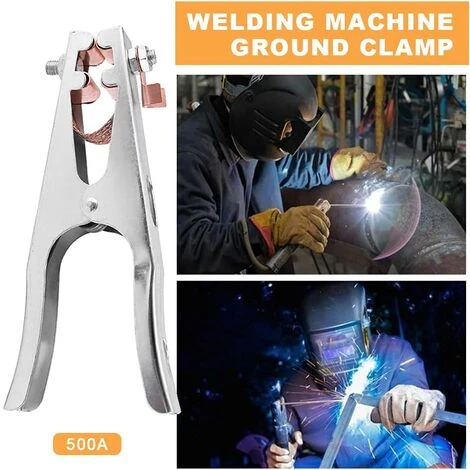 ECHOO Pince De Masse, Pince Soudure, 1 Pince De Terre De Soudage, Fait De Fer + Laiton, Solide Et Durable, Matériel De Soudage Professionnel 5 ECHOO Pince De Masse, Pince Soudure, 1 Pince De Terre De Soudage, Fait De Fer + Laiton, Solide Et Durable, Matériel De Soudage Professionnel – Image 5