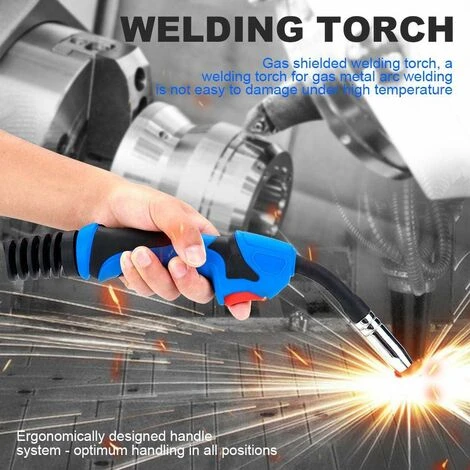 Pistolet De Soudage MB15 Betterlife- Torche MIG - Blindée Au Gaz CO2 - Pour Soudeur MIG Avec Connecteur UE - 3 Mètres 5 Pistolet De Soudage MB15 Betterlife- Torche MIG - Blindée Au Gaz CO2 - Pour Soudeur MIG Avec Connecteur UE - 3 Mètres – Image 5
