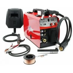 HELLOSHOP26 Poste à Souder Mig Mag Mobile 40-180a Soudage Sous Gaz De Protection Soudeuse