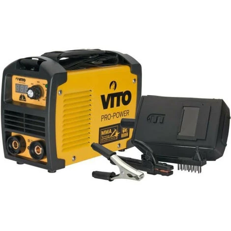 VITO Poste A Souder Inverter V140 - Livré Avec Cagoule électronique 9 / 13, Gant De Soudeur Anti-chaleur Et Lot électrodes 2, 2 VITO Poste A Souder Inverter V140 - Livré Avec Cagoule électronique 9 / 13, Gant De Soudeur Anti-chaleur Et Lot électrodes 2, – Image 2