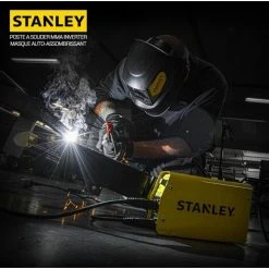 STANLEY Poste à Souder Inverter 160A + Masque 11DIN -Soudure à l'arc Soldes 5269106 5