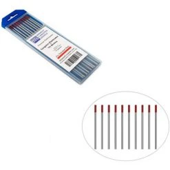 Soudage Tungstens Thorium Soudage Et Coupage Soudage à L'arc Sous Argon WT20 Tête Rouge Thorium Tungstène Aiguille De Tungstène Macaron -Soudure à l'arc Soldes 53106872 4