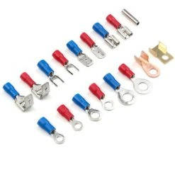 Ensemble De Boîtiers De Fils électriques, Bornes à Sertir De 350 PCS Connecteurs à Bout à Bout + 328 Tubes De Thermo-rétraction (678pcs)Macaron -Soudure à l'arc Soldes 53106875 3