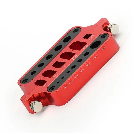 Support D'outil De Soudure Rouge En Métal RC Durable Modèle Drone De Voiture Outil De Soudage Marin Connecteur De Prise T (Rouge)Macaron 2 Support D'outil De Soudure Rouge En Métal RC Durable Modèle Drone De Voiture Outil De Soudage Marin Connecteur De Prise T (Rouge)Macaron – Image 2