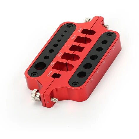 Support D'outil De Soudure Rouge En Métal RC Durable Modèle Drone De Voiture Outil De Soudage Marin Connecteur De Prise T (Rouge)Macaron 5 Support D'outil De Soudure Rouge En Métal RC Durable Modèle Drone De Voiture Outil De Soudage Marin Connecteur De Prise T (Rouge)Macaron – Image 5
