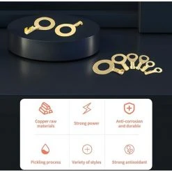 Cosses De Fil électrique Oeillet Cosses à Sertir Anneau En Laiton Cosses De Fil Trou Pour Les Yeux Fil De Cuivre Connecteur à Sertir Kit De Bornes De Fil Macaron 9 Cosses De Fil électrique Oeillet Cosses à Sertir Anneau En Laiton Cosses De Fil Trou Pour Les Yeux Fil De Cuivre Connecteur à Sertir Kit De Bornes De Fil Macaron -Soudure à l'arc Soldes 53106892 5