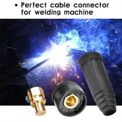 Soudage Câble Panneau Connecteur Et Prise De Panneau Adaptateur Rapide(DKJ35-50 Noir) Macaron -Soudure à l'arc Soldes 53106914 5