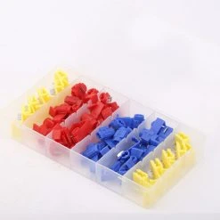 Cosse Electrique Connecteur Rapide, Connecteur Dérivation Auto-Dénudants Rapide Verrouillage Connecteurs Macaron -Soudure à l'arc Soldes 53106920 3