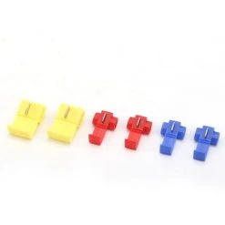 Cosse Electrique Connecteur Rapide, Connecteur Dérivation Auto-Dénudants Rapide Verrouillage Connecteurs Macaron -Soudure à l'arc Soldes 53106920 5