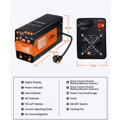 JMAX Topshak TS-EM3 Poste à Souder Inverter Station De Soudage TIG Soudage à électrodes Machine à Souder -Soudure à l'arc Soldes 53509328 5