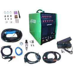 Varan Motors - Super200P Poste à Souder Et Découper 230v SUPER-200P, Tig AC/DC Pulse, Arc, Plasma, Aluminium.... - Vert