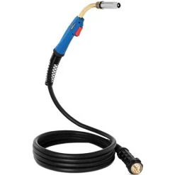 STAMOS Torche MIG MAG MIG36 Pack De Tuyaux Torche À Souder 3 M 340/300 A - Bleu