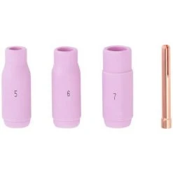 STAMOS Torche TIG Pack De Tuyaux TIG Soudage TIG Prise À 2 Broches 4 M 8 L/min - Argent -Soudure à l'arc Soldes 53952314 4