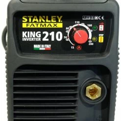Poste à Souder INVERTER STANLEY FATMAX KING 210 PRO 100% Duty Cycle MMA Electrodes Acier Inox Fonte Basiques 1.6 à 5 Mm -Soudure à l'arc Soldes 54690738 3