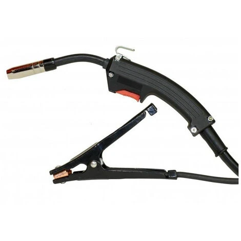 Poste à Souder Mig-Mag No Gas STANLEY Mikromig Câble De Masse, Torche, Fil Fourré Et Masque De Soudage 3 Poste à Souder Mig-Mag No Gas STANLEY Mikromig Câble De Masse, Torche, Fil Fourré Et Masque De Soudage – Image 3