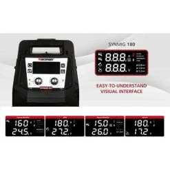 Decapower 180A Synergy Poste A Souder MIG MAG Flux MMA Lift DC Tig Gaz Et Sans Gaz Inverter Machine A Souder 4 En 1 7 Decapower 180A Synergy Poste A Souder MIG MAG Flux MMA Lift DC Tig Gaz Et Sans Gaz Inverter Machine A Souder 4 En 1 -Soudure à l'arc Soldes 55014238 3