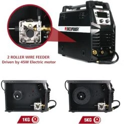 Decapower 180A Synergy Poste A Souder MIG MAG Flux MMA Lift DC Tig Gaz Et Sans Gaz Inverter Machine A Souder 4 En 1 8 Decapower 180A Synergy Poste A Souder MIG MAG Flux MMA Lift DC Tig Gaz Et Sans Gaz Inverter Machine A Souder 4 En 1 -Soudure à l'arc Soldes 55014238 4