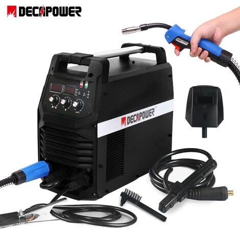 Decapower NEOMIG Poste A Souder 180A MIG MAG MMA TIG Flux 4 En 1 Pour Soudage Au Gaz Et Sans Gaz 1 Decapower NEOMIG Poste A Souder 180A MIG MAG MMA TIG Flux 4 En 1 Pour Soudage Au Gaz Et Sans Gaz