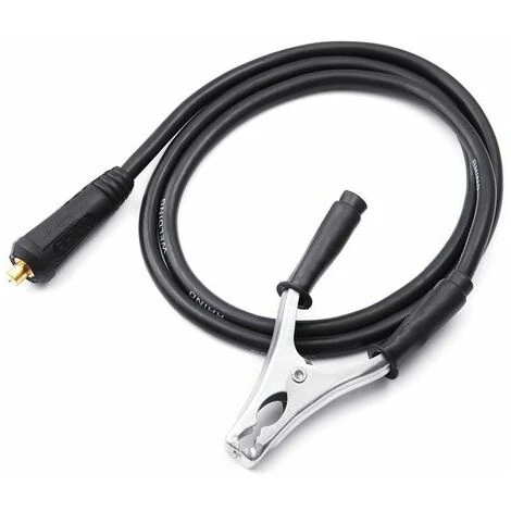 QERSTA Agrafe Noire De Bride Au Sol De Soudure De Groud De 1.5M 300A Pour La Machine De Soudure à L'arc électrique 2 QERSTA Agrafe Noire De Bride Au Sol De Soudure De Groud De 1.5M 300A Pour La Machine De Soudure à L'arc électrique – Image 2