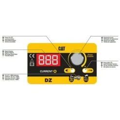 Poste A Souder Inverter 140A ARC / TIG CATERPILLAR DZ141 Professionnel -Soudure à l'arc Soldes 57772366 4