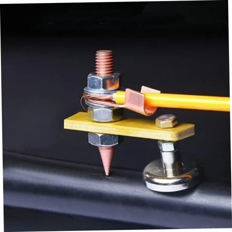 FLYME Fixer Pince Au Sol, Tête De L'aimant De Soudage, Pince De Soudage Magnétique Fixe De Serrage Solide Magnétique Solide Magnétique Pour Le Sol De Soudage électrique 4 FLYME Fixer Pince Au Sol, Tête De L'aimant De Soudage, Pince De Soudage Magnétique Fixe De Serrage Solide Magnétique Solide Magnétique Pour Le Sol De Soudage électrique – Image 4