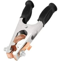 ROSIER Gear Pince De Masse De Soudage, Pince De Terre De Soudage Galvanisée Pince De Tige De Terre 500A Magnétique Bonne Conductivité Pour Soudeur Pour Soudeur Manuel(US Type)——VEBTles