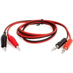 IRISFR Lilaris 4 Mm Fiche Banane Audio Speaker Wire Connecteur De Câble,4mm Connecteurs Isolee De Prise Socket Pour Câbles De Haut-parleur, Plaque Murale Et Plus+Tester La Pince Crocodile，30 Pièces -Soudure à l'arc Soldes 58807753 5