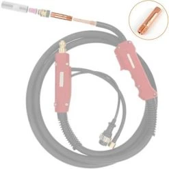 IRISFR Lilaris 40PCS Buse Mig 0,8, Embouts De Contact De Buse De Soudage 15AK MIG/MAG Ensemble De Support De Connecteur De Gaz 0,8 Pour Consommables De Torche De Soudage -Soudure à l'arc Soldes 58807778 3