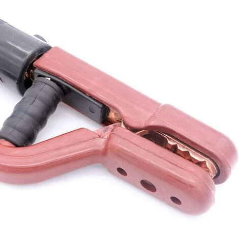 MINKUROW Support D'électrode De Soudage 800 A, Poignée Recouverte Résistante à La Chaleur, Mâchoire Très Résistante, Pince D'électrode, Convient Pour Soudage MMA/Arc Stick 2 MINKUROW Support D'électrode De Soudage 800 A, Poignée Recouverte Résistante à La Chaleur, Mâchoire Très Résistante, Pince D'électrode, Convient Pour Soudage MMA/Arc Stick – Image 2