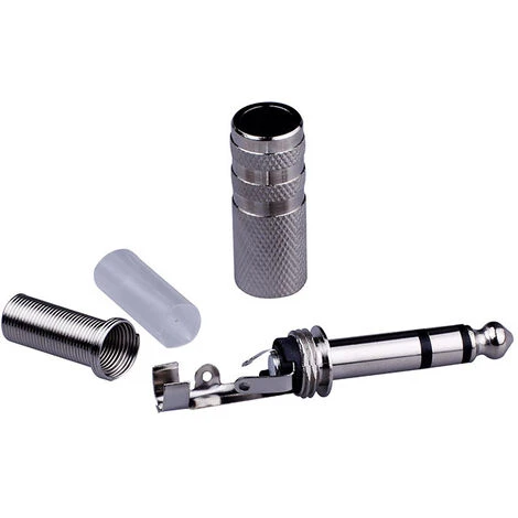 MACARON Jack Prise Jack 6,35mm Male à Souder Stéréo Fiche Male Connecteur Soudure LO-Ron(5pcs) 4 MACARON Jack Prise Jack 6,35mm Male à Souder Stéréo Fiche Male Connecteur Soudure LO-Ron(5pcs) – Image 4