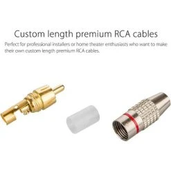 MACARON RCA Connecteur Male,Connecteurs Audio Vidéo RCA,RCA Terminal Connecteur Audio,RCA Connecteur à Sans Soudure,Connecteurs RCA Plug Jack(16pcs)LO-Ron 8 MACARON RCA Connecteur Male,Connecteurs Audio Vidéo RCA,RCA Terminal Connecteur Audio,RCA Connecteur à Sans Soudure,Connecteurs RCA Plug Jack(16pcs)LO-Ron -Soudure à l'arc Soldes 60414058 4