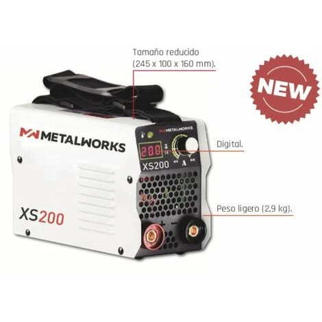 METALWORKS 829019200 MACHINE DE SOUDAGE INVERSEUR XS200 1 METALWORKS 829019200 MACHINE DE SOUDAGE INVERSEUR XS200