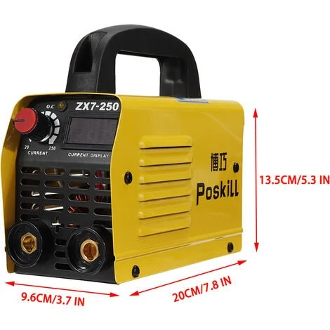 MANTA Poste à Souder 220V 4000W Digital Welding Inverter Machine IGBT Portable Machine 20-200A Welder 2 MANTA Poste à Souder 220V 4000W Digital Welding Inverter Machine IGBT Portable Machine 20-200A Welder – Image 2