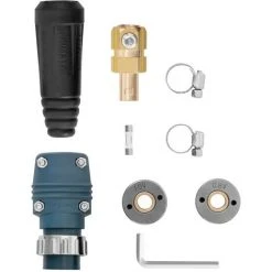 STAMOS Poste À Souder Mig/Mag Professionnel Gaz De Protection Fonction Synergic 350 A - Taupe -Soudure à l'arc Soldes 61329669 5