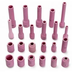 SINCèREETALI WP9/20/25 Ensemble Soudage à L'arc TIG Argon 46 Pièces Ensemble De Pièces Pince à électrode De Buse En Céramique Petit Connecteur à Fente De Traction -Soudure à l'arc Soldes 63526396 3