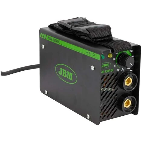 JBM 53981 DISPOSITIF POUR SOUDAGE À L’ARC ÉLECTRIQUE MANUELLE AVEC ONDULEUR DE COURANT CONTINU 100 A 1 JBM 53981 DISPOSITIF POUR SOUDAGE À L’ARC ÉLECTRIQUE MANUELLE AVEC ONDULEUR DE COURANT CONTINU 100 A