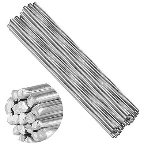 TINOR Baguette De Soudure, 50 Pièces électrodes De Soudage Soudure En Aluminium à Basse Température De 2,0 Mm - Tiges De Soudure Faciles à Fondre - Résistance à La Corrosion (50 Cm) 1 TINOR Baguette De Soudure, 50 Pièces électrodes De Soudage Soudure En Aluminium à Basse Température De 2,0 Mm - Tiges De Soudure Faciles à Fondre - Résistance à La Corrosion (50 Cm)