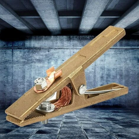 CARILLONSàVENT Pince De Masse Soudure,Carivent 300A Mâchoire Lourde En Laiton, Pince De Terre De Soudage Pour Poste De Soudage Welder,1 Pcs (300A) 5 CARILLONSàVENT Pince De Masse Soudure,Carivent 300A Mâchoire Lourde En Laiton, Pince De Terre De Soudage Pour Poste De Soudage Welder,1 Pcs (300A) – Image 5