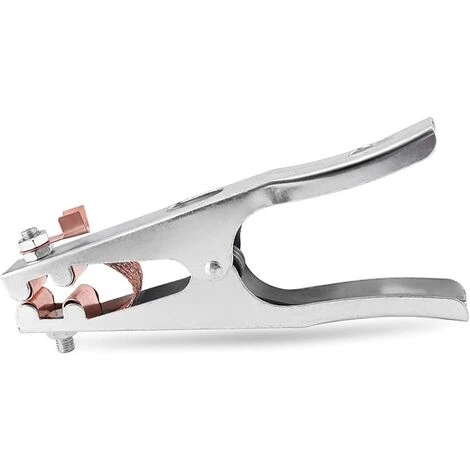 LLOVE Pince De Masse, Pince Soudure, 1 Pince De Terre De Soudage, Fait De Fer + Laiton, Solide Et Durable, Matériel De Soudage Professionnel 1 LLOVE Pince De Masse, Pince Soudure, 1 Pince De Terre De Soudage, Fait De Fer + Laiton, Solide Et Durable, Matériel De Soudage Professionnel