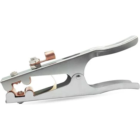 LLOVE Pince De Masse, Pince Soudure, 1 Pince De Terre De Soudage, Fait De Fer + Laiton, Solide Et Durable, Matériel De Soudage Professionnel 1 LLOVE Pince De Masse, Pince Soudure, 1 Pince De Terre De Soudage, Fait De Fer + Laiton, Solide Et Durable, Matériel De Soudage Professionnel