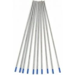 Ensoleillé 10 Pièces électrodes De Tungstène De Soudage. Pointe Bleue D'électrode Lanthane 1.0/1.6/2.4mm. Tige D'électrode De Tungstène De Soudage De Qualité Supérieure Lanthane à 2%(2.4 X 150 Mm) 6 Ensoleillé 10 Pièces électrodes De Tungstène De Soudage. Pointe Bleue D'électrode Lanthane 1.0/1.6/2.4mm. Tige D'électrode De Tungstène De Soudage De Qualité Supérieure Lanthane à 2%(2.4 X 150 Mm) -Soudure à l'arc Soldes 64882649 2
