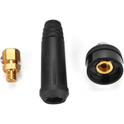 Soudage Câble Panneau Connecteur ,1 Pcs Prise De Panneau Adaptateur Rapide(DKJ10-25 Noir) 56Vingt 1 Soudage Câble Panneau Connecteur ,1 Pcs Prise De Panneau Adaptateur Rapide(DKJ10-25 Noir) 56Vingt