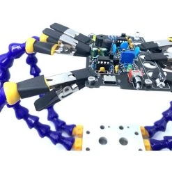 SUPERSELLER Bancs Étau Pince De Table Avec Bras Flexible Pince En Alliage D'aluminium Support De Fer à Souder Carte De Circuit Imprimé Réparations De Soudage Pince Universelle Auxiliaire Outil De Troisième Main - Bras -Soudure à l'arc Soldes 64996693 4